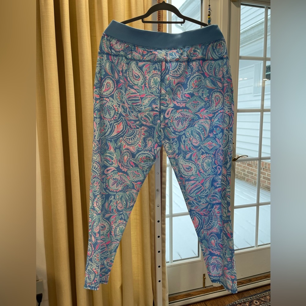 Lilly Pulitzer Luxletic colorful paisley pants